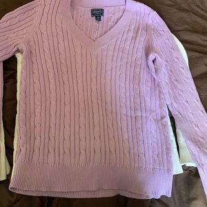 Chaps cable style sweater